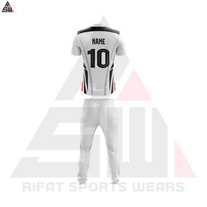 Professionnel en gros personnalisé de haute qualité respirant Cricket uniforme pleine Sublimation Patch Logo Design Cricket Kit pour hommes - Product Image 2