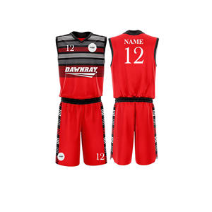 Conjunto de Uniforme de Baloncesto OEM, Jersey y Pantalones Cortos de Poliéster Transpirable de Secado Rápido, Ropa Deportiva para Hombres, Mujeres y Jóvenes - Product Image 2