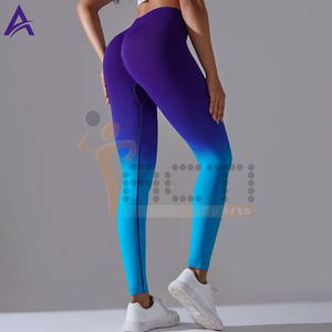2024, mallas de mujer con estampado sublimado personalizado, mallas de mujer de tela de LICRA de poliéster de alta calidad de longitud completa - Product Image 3
