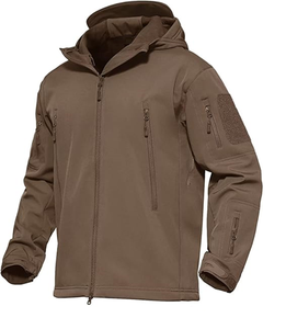 Veste tactique pour homme, imperméable, softshell, doublée polaire, coupe-vent pour le ski, la neige et l'hiver - Product Image 3