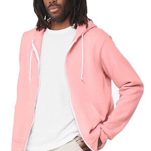 Sweat à capuche personnalisé pour hommes, poids lourd 100% coton, design OEM, éponge française surdimensionnée, fermeture éclair brodée, techniques pour l'hiver - Product Image 2