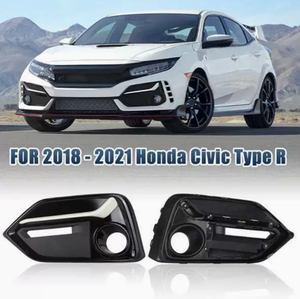 ฝาครอบไฟตัดหมอกหน้าสำหรับ Honda <span class=keywords><strong>Civic</strong></span> 2017-2021 FC FK ชุดไฟเลี้ยว LED  ชุดแต่งกันชน 71108-TGG-A20 แบบเสียบใช้งานได้ทันที - Product Image 4