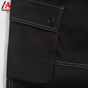 Streetwear décontracté léger pour hommes, pantalons et pantalons cargo, couleur unie, multi-poches, couture supérieure, pieds à faisceau, cordon de serrage - Product Image 6