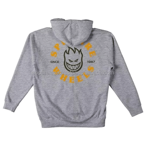 Sudadera con capucha de felpa francesa personalizada de algodón 100% para hombre, ropa informal ajustada, estampado de pantalla bordado de otoño, suministro OEM de invierno de talla grande - Product Image 6