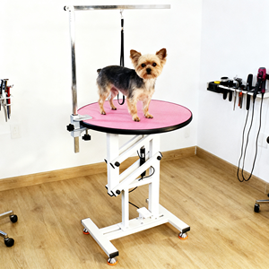 Mesa de Peluquería Plegable para Perros con Base de Acero, Elevación Hidráulica Fácil de Usar, Bajo Ruido, Equipo de Peluquería para Mascotas - Product Image 4