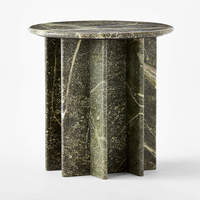 Tables d'appoint en pierre et en marbre avec un design unique Nouvelle arrivée Tables de chevet en pierre et en marbre avec tiroir à vendre