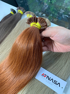 Extensiones de Cabello I Tip, 100% Cabello Vietnamita Virgen de Primera Calidad, Color Ombre Personalizable - Product Image 6