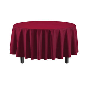 Indian Supplier Modern Design <b>Embroidered</b> Pure Cotton Customized Print Hotel Restaurant Dining <b>Tablecloths</b> with Custom Logo - Product Image 1