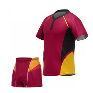 Venta al por mayor de camisetas de rugby de moda personalizadas y conjuntos cortos Diseña tus propios uniformes de rugby - Product Image 5
