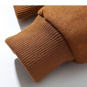 Vêtements d'extérieur en cuir Sherpa pour femmes Veste en cuir Sherpa en cuir véritable de qualité supérieure pour hommes, en peau de mouton - Product Image 6