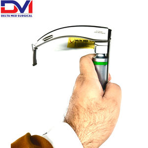 Ensemble de laryngoscope intégré Delta MED Surgical Macintosh profil allemand, modèle 3930, alimentation manuelle, application ORL, durée de vie prolongée - Product Image 5