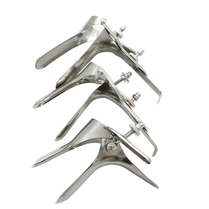 Dilatadores estéreis médicos do exame da ginecologia Cirurgia 90*20mm 100*32mm 118*38mm Espéculo de aço inoxidável <span class=keywords><strong>vaginal</strong></span> para a obstetrícia - Product Image 1