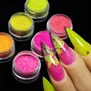 Poudre de <span class=keywords><strong>sucre</strong></span> de printemps ongles acrylique poudre de trempage brillant diamant mixte paillettes d'ongles - Product Image 4