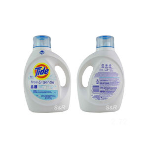 Liquid <b>Laundry</b> <b>Detergent</b> Bulk Pack Economical, Tide Free & Gentle Safe for Sensitive Skin, Family-Sized - Product Image 2