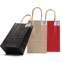 Ensemble de sacs en papier kraft colorés personnalisés DIGU pour emballage de bijoux, avec boîte à bijoux, sac d'emballage pour collier, bague, boucles d'oreilles