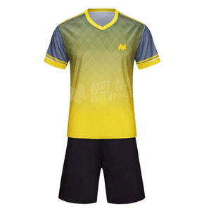 Uniformes de fútbol de media manga para hombre, ropa deportiva de poliéster 100%, precio al por mayor, camisetas de fútbol de Francia - Product Image 1