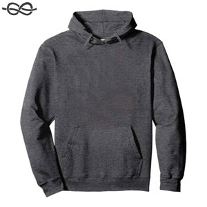 Sudadera con capucha de artes marciales gris brezo para hombre de algodón de alta calidad personalizada con impresión de logotipo personalizado, duradera y cómoda - Product Image 4