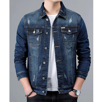 Vêtements vintage pour hommes S à la mode Vestes en jean personnalisées Vestes en gros Vestes pour hommes Manteaux Vestes pour hommes