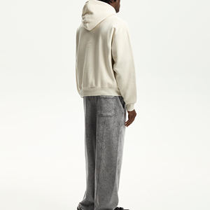 OEM 2025 Hommes Loose Baggy Jogger Hip Hop Pantalon Lourd Polaire Multi Poche Surdimensionné Pantalon Droit - Product Image 3