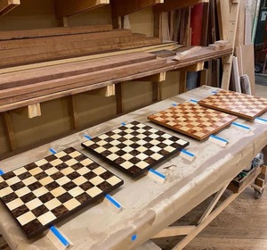 Caja de Ajedrez de Madera para Niños y Adultos, Juegos de Mesa de Manualidades Familiares, Se Aceptan Tamaños Personalizados - Product Image 3