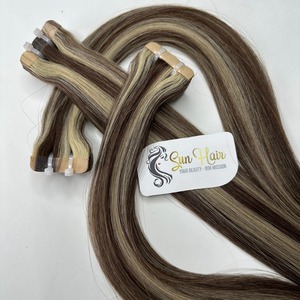 Vente en gros d'extensions de vrais cheveux humains 100% Super Double Natural Straight Piano Color Hot Styles Curl Wave de haute qualité en lot - Product Image 6