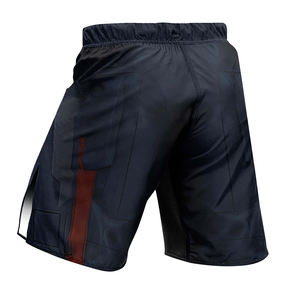 Vêtements d'arts martiaux Shorts MMA pour hommes Ouverture latérale Fermeture à crochets et boucles Shorts de lutte Boxe MMA avec service OEM - Product Image 2