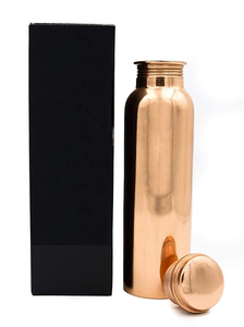 Botella de Agua de Cobre Puro 45, Botella de Leche, Recipiente de Cobre - Product Image 2