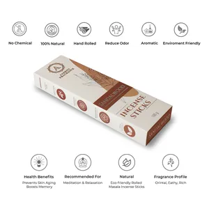 Varillas de Incienso de Primera Calidad con Aromas Florales y Amaderados, Agarbatti de Larga Duración para Meditación, Salas de Oración y Centros de Bienestar - Product Image 2