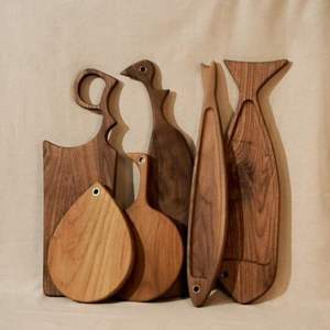 Plateau en bois décoratif pour table à manger, bois d'acacia naturel, bois de manguier - Product Image 2