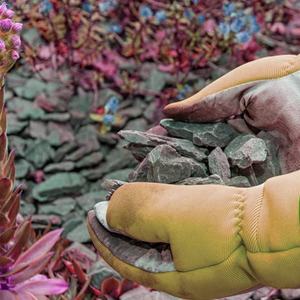 Gants de jardinage unisexes de haute qualité avec logo personnalisé, coutures de qualité supérieure, protection en cuir - Product Image 5