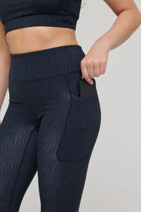 Conjunto Deportivo de Yoga para Mujer al por Mayor, Personalizado, Sublimado, Sujetador Deportivo y Leggings, Transpirable, Sin Costuras - Product Image 3