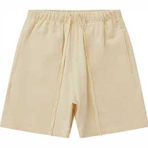 Conjunto de Camiseta y Pantalones Cortos Color Caqui Vibrante para Hombre – Ropa Deportiva de Dos Piezas Esencial para el Verano, Diseño Personalizado - Product Image 3