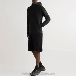 Vente en gros de sweat-shirt uni de haute qualité avec logo personnalisé pour hommes sweat à capuche surdimensionné unisexe pull-over tie dye jogging - Product Image 5