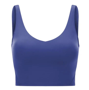 Logo personnalisé haut court pour femmes vente en gros débardeur de haute qualité hauts courts en coton confortables pour les femmes - Product Image 6