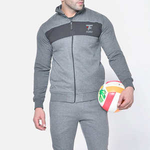 Offre Spéciale survêtement d'hiver à manches longues pour hommes de luxe Logo imprimé personnalisé Ensemble coupe-vent respirant et écologique - Product Image 5