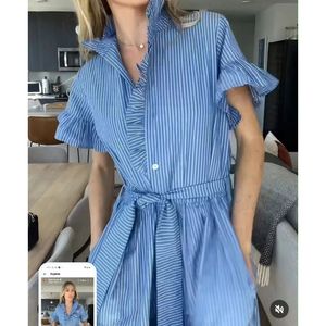 Robe Western pour filles taille unique 100% coton taille naturelle - Product Image 4