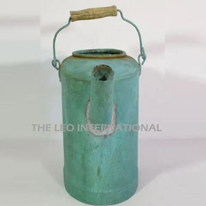 Arrosoir de jardin en fer essentiel pour le jardinage et la maison, couleur verte, vente en gros, arrosoir métallique très populaire - Product Image 4