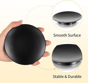 เชิงเทียนแบบเรียบง่ายฐานเทียนสีดำด้านแบบทนทานแท่นวางเทียนตกแต่งแบบเสาไฟที่ทันสมัย - Product Image 2