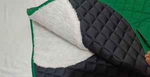 Juego de almohadillas de sillín de caballo de algodón y poliéster de nuevo diseño con forro polar logotipo personalizado bolsillo duradero multiusos ambos - Product Image 3