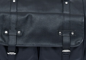 Bolsa de lona de viaje para hombre de alta calidad, bolsa de lona de cuero genuino a la venta - Product Image 4