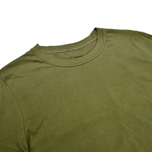 T-shirts d'entraînement de fitness décontractés pour hommes légers coupe confortable teint uni évacuation de la sueur anti-rétrécissement chemises hautes homme - Product Image 4