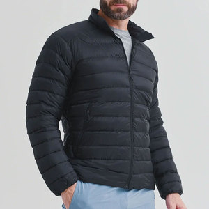 Veste matelassée pour homme tendance et nouvelle arrivée, col montant, logo sur le devant, haute qualité, service OEM, prix bas, rembourrage en coton - Product Image 6