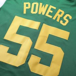 Uniformes de béisbol personalizados de alta calidad con logotipo de número de nombre de diseño transpirable con diseño de bordado para deportes - Product Image 5