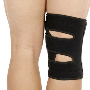 Alta calidad Unisex Nylon Neopreno Compresión Rodilleras Levantamiento de pesas Gimnasio Mangas transpirables Diseño Logotipo personalizable Deportes - Product Image 6