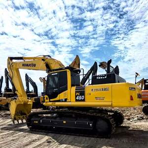 Excavatrice Komatsu PC450-8 d'occasion, 45 tonnes, Komatsu PC450-8N1 PC400, pelle hydraulique sur chenilles, excavatrice moyenne en stock - Product Image 3