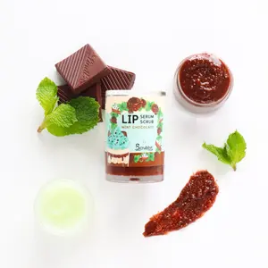 Lip Scrub Lip Blam Lip Scrub Serum Mint Chocolate Size 5 Grams Make Your Mouth Smooth Nourishing Nutrient Premium Product Care