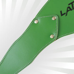 Cinturón de levantamiento de pesas de cuero resistente de primera calidad con cojín acolchado ancho Ajuste cómodo para levantamiento de pesas Soporte de espalda ajustable - Product Image 3