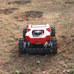 ¡Nueva llegada original! Robot cortacésped agrícola y forestal de giro cero a gasolina con control remoto - Product Image 4