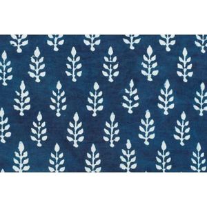 Tela de algodón con estampado de bloques de algodón suave indio en línea India - Product Image 2