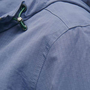 Chaqueta cortavientos de invierno informal de primera calidad para hombre, con capucha, patrón sólido, lona de calle, talla grande, Material de cuero de alta calidad - Product Image 5